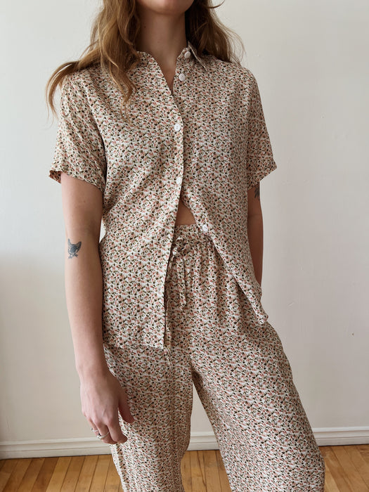 Floral Rayon Set | S/M