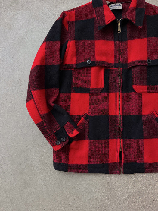 1960's Buffalo Plaid Wool Jacket | L
