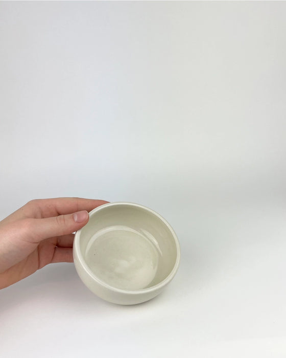 Handmade Ceramic Jewellery Dish - Cream