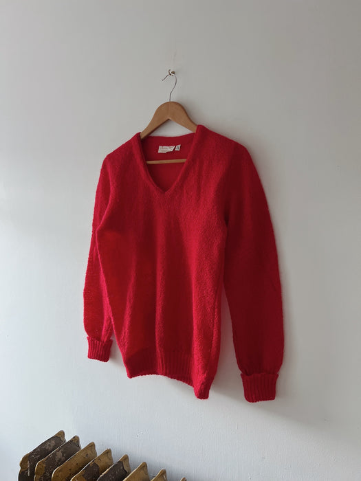 Cherry Mohair Sweater | M