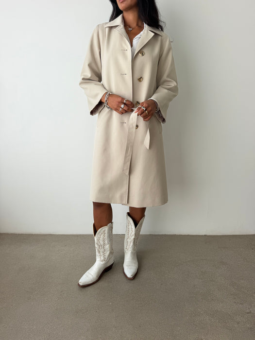 Beige Trench Coat | S/M