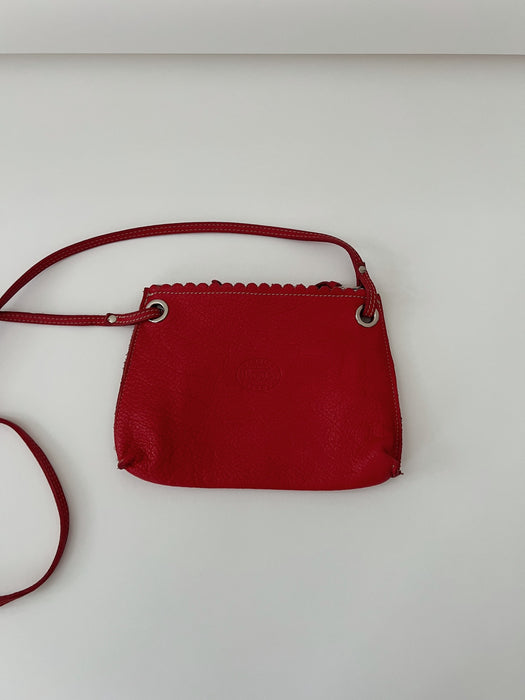 Red Leather Purse