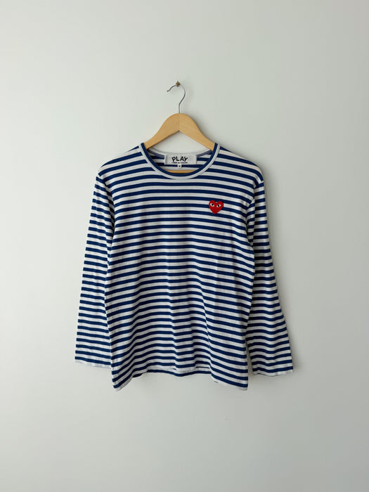 Comme Des Garçons Striped Long Sleeve | M