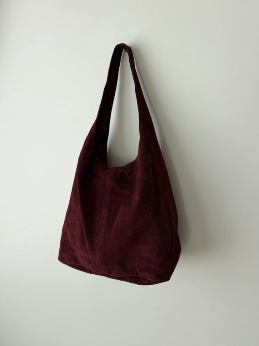 Silvia Suede Leather Bag