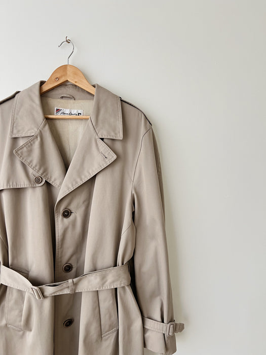 Taupe Trench Coat | L