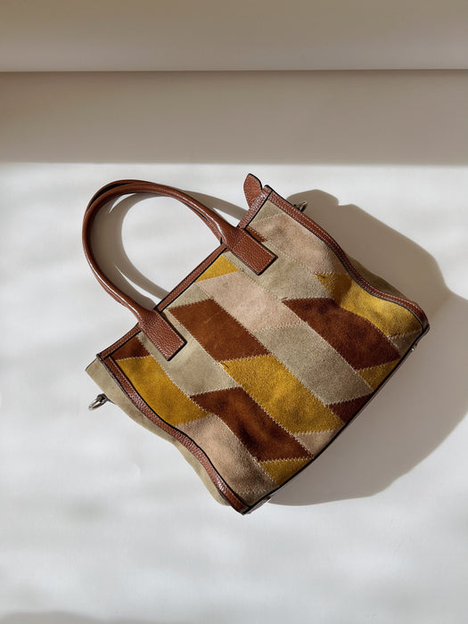 Patchwork Leather Bag