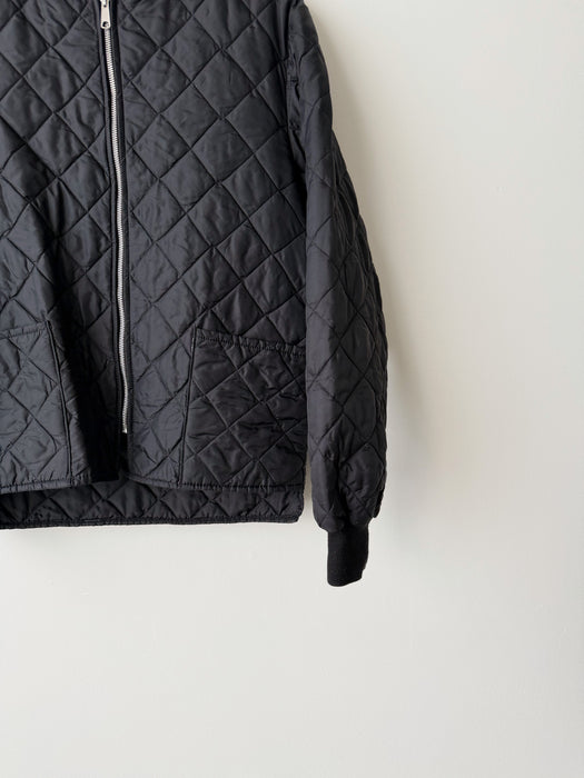Black Quilted Jacket | M