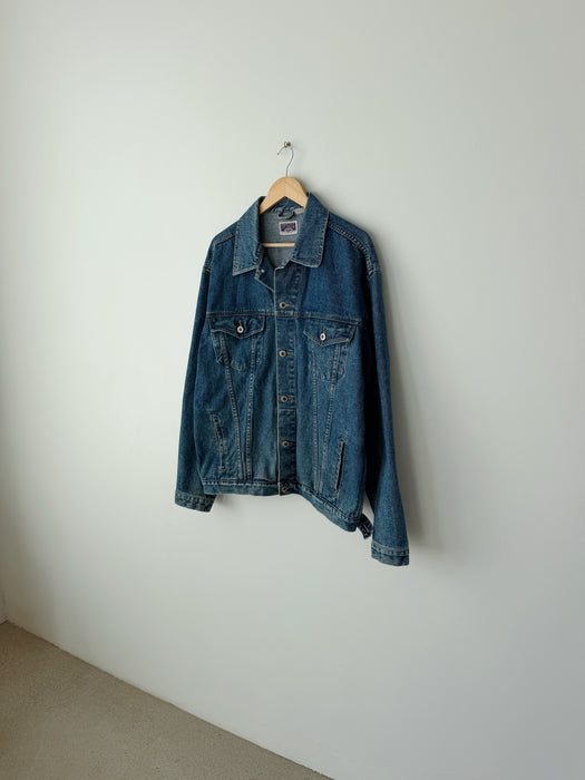 Mid Wash Denim Jacket | 2XL