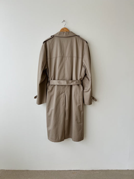 Taupe Trench Coat | L