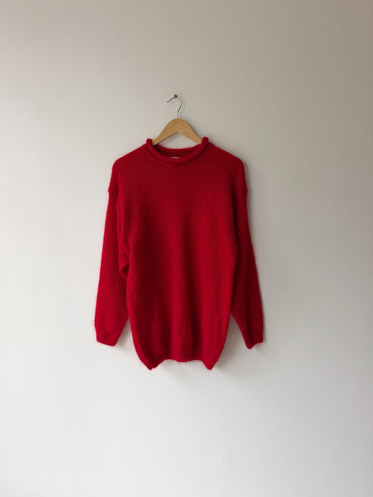 Cherry Mohair Sweater | M