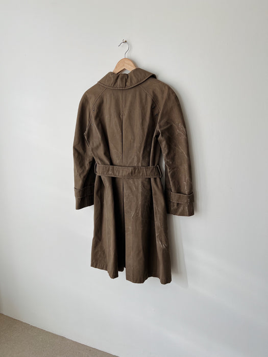 Canvas Trench Coat | S