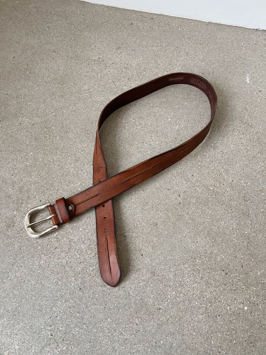 Brown Leather Belt | 38