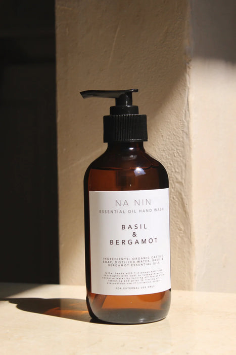 Na Nin Basil & Bergamot Essential Oil Hand Wash