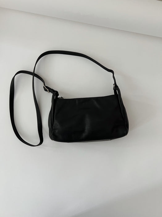 Black Leather Purse