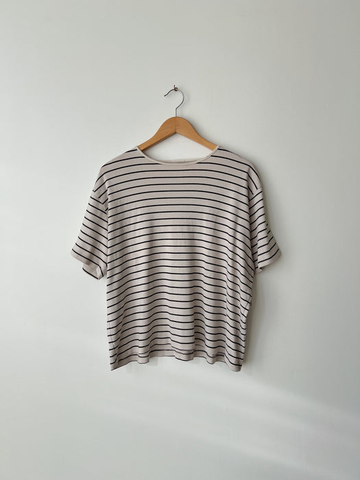 Striped Boxy Tee | L/XL