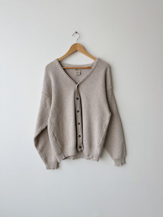 Oat Knit Cardigan | L