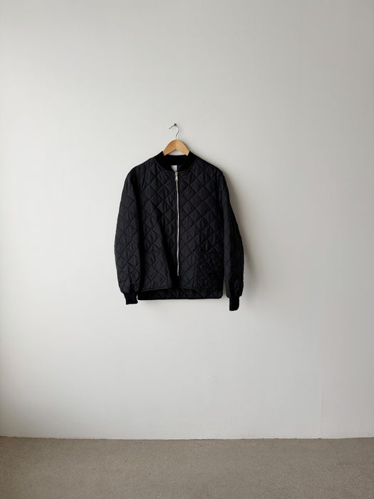 Black Quilted Jacket | M