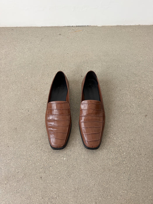 Brown Leather Loafers | 9.5