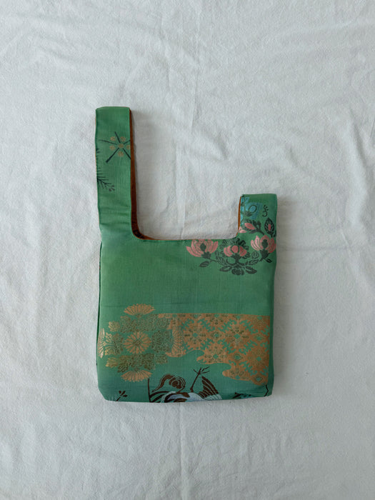 The Obi Bag - Silk Reversible Hand Bag