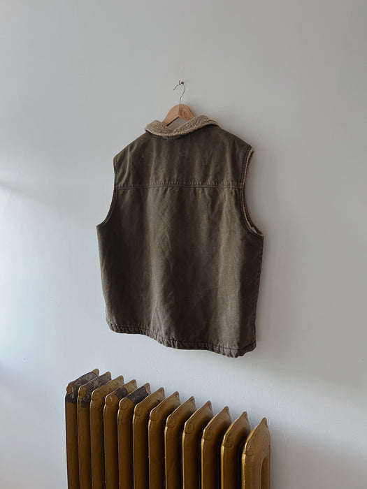 Worn Canvas Vest | 2XL