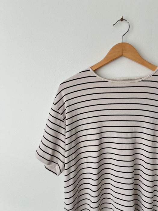 Striped Boxy Tee | L/XL
