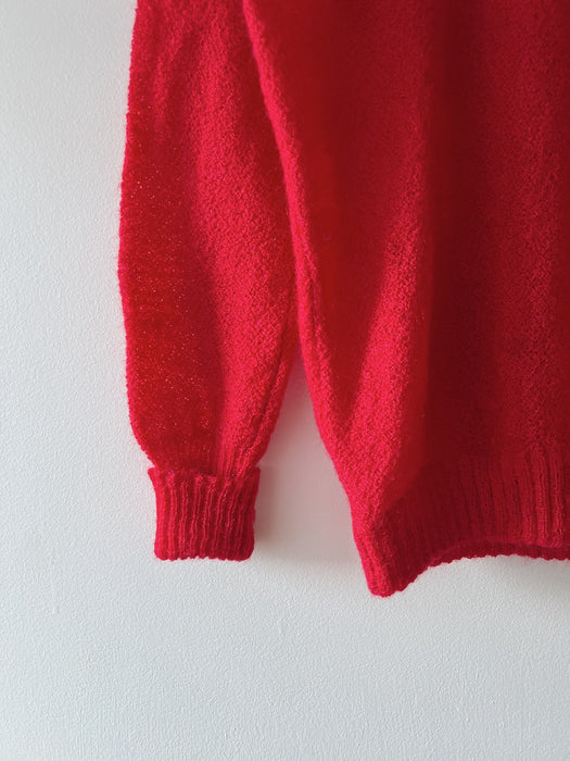 Cherry Mohair Sweater | M