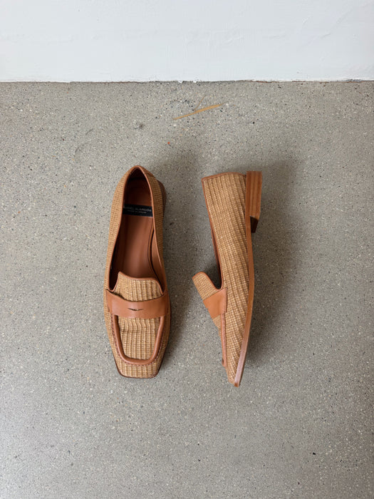 Tan Woven Loafers | 9.5/10