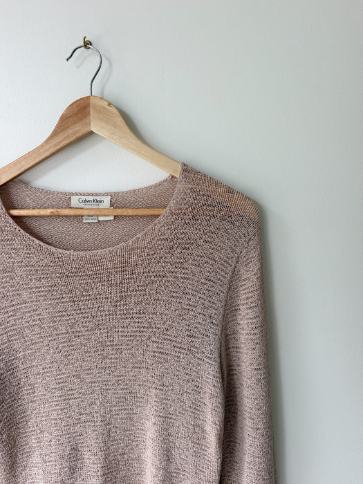 Earl Grey Knit Sweater | M