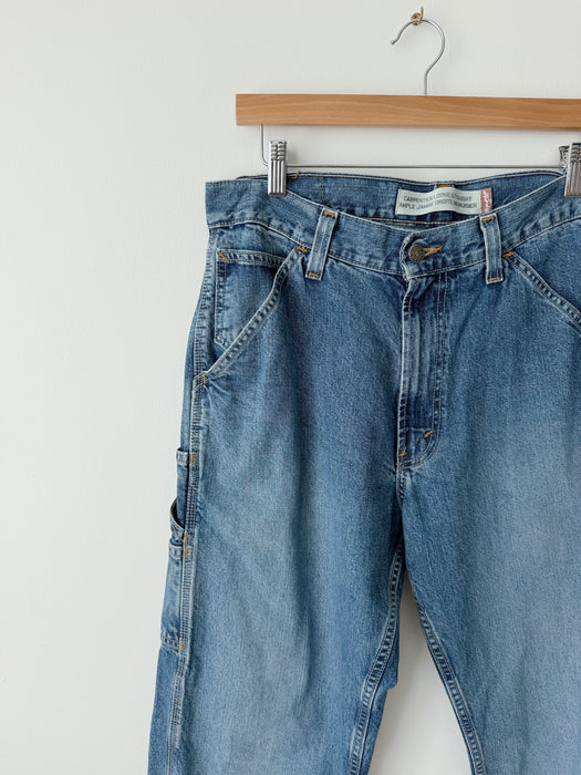 Mid Wash Levi's Carpenter Pants | 32