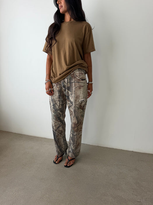 Distressed Real Tree Camo Pants | 34