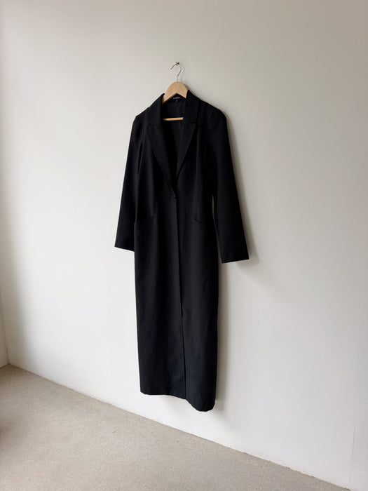 Long Black Blazer | S/M