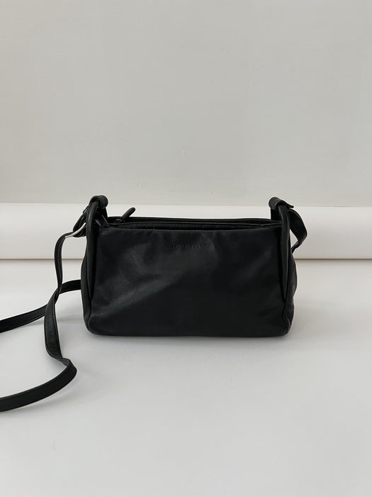 Black Leather Purse