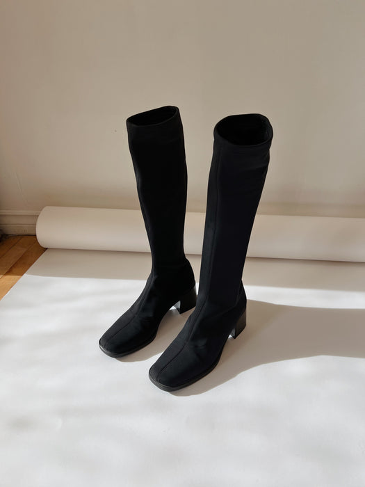 Black Sock Boots | 7