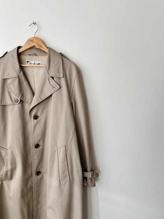 Taupe Trench Coat | L