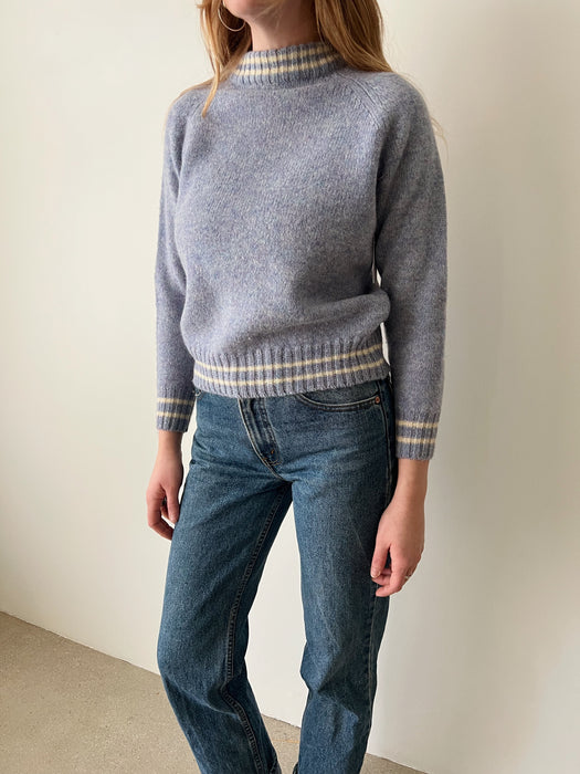 Sky Blue Wool Sweater | S