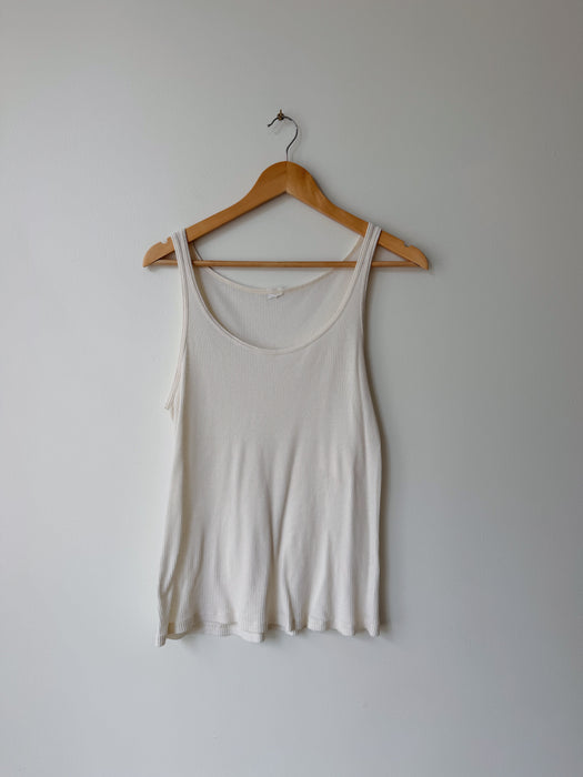 Cotton Ribbed Tank | L