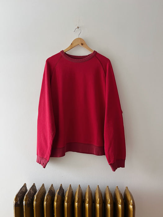 Red Crewneck Sweatshirt | L/XL