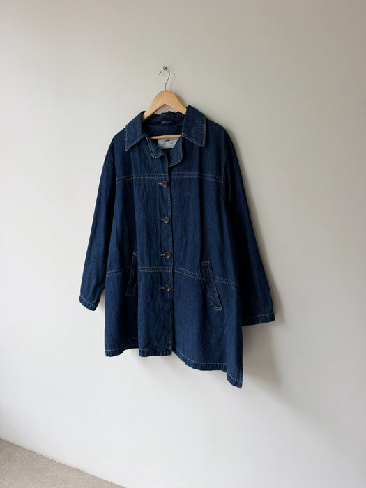 Dark Wash Denim Jacket | 2x