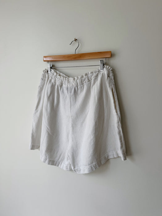 White Gauzy Shorts | 30