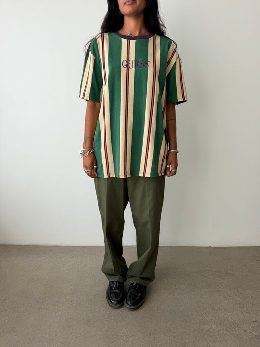 Striped Guess Tee | L/XL