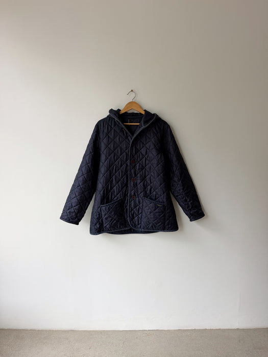 Navy Quilted Jacket | L