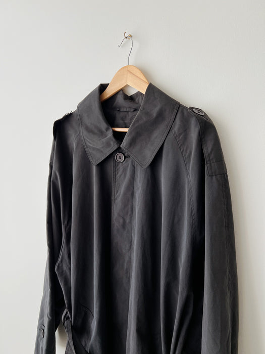 Charcoal Trench Coat | XL