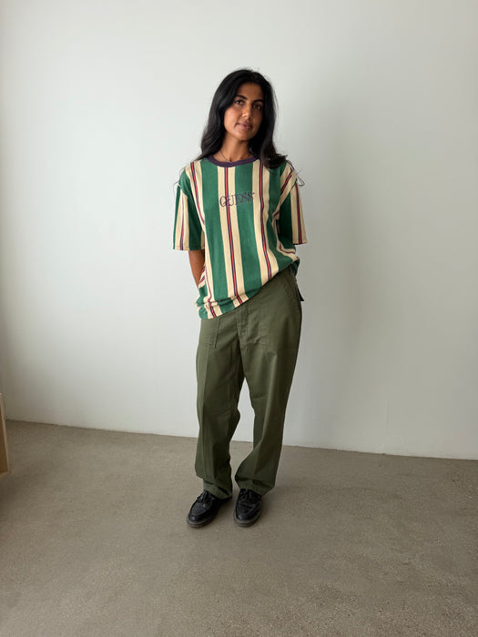 Striped Guess Tee | L/XL
