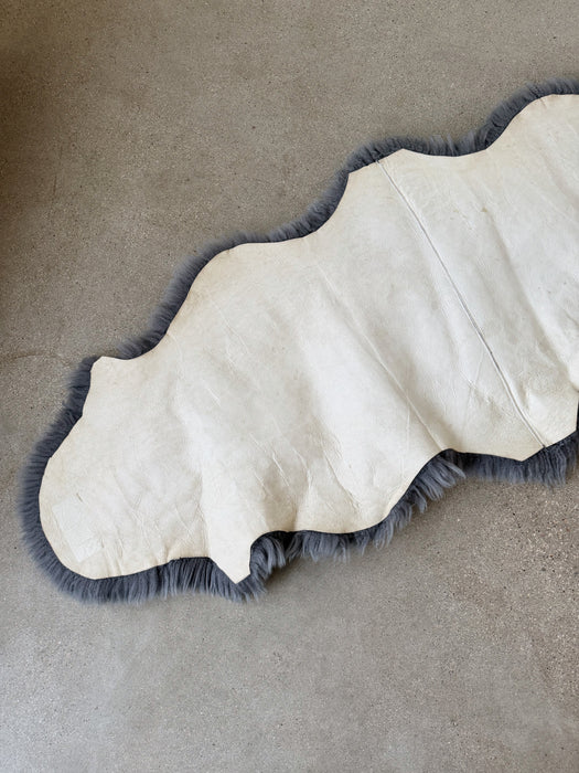 Grey Sheepskin Rug