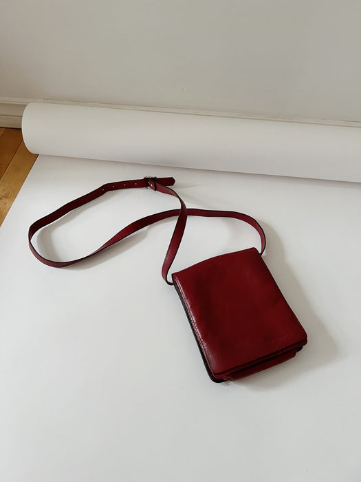 Red Leather Purse