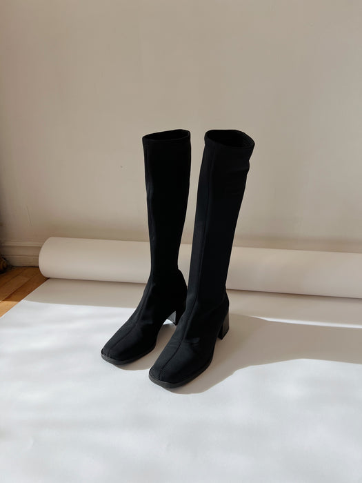 Black Sock Boots | 7