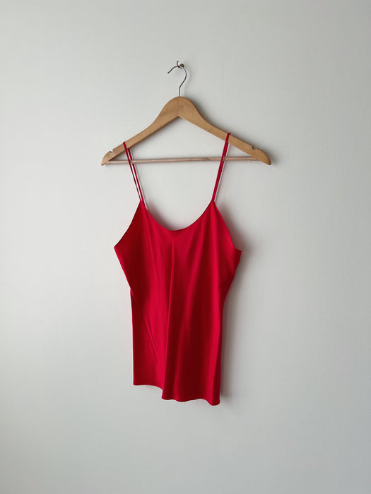 Red Silk Camisole | S/M