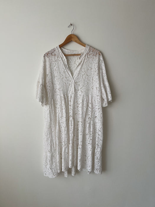White Lace Dress | L