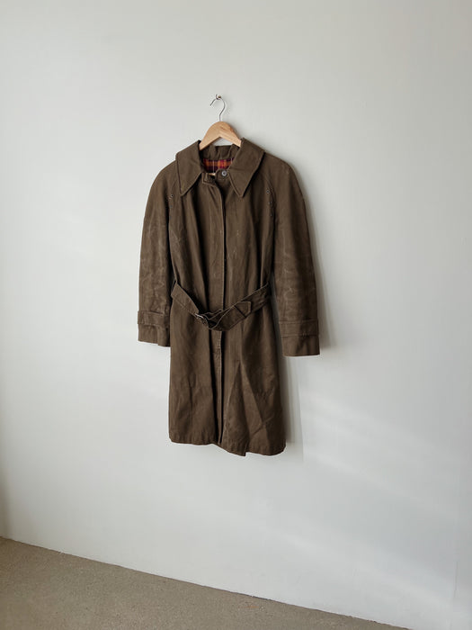 Canvas Trench Coat | S
