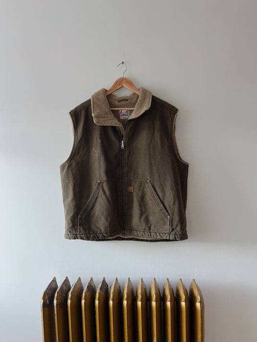 Worn Canvas Vest | 2XL